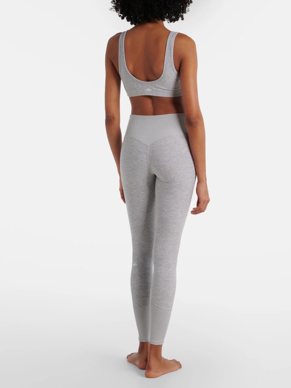 Alo yoga alosoft lounge leggings in gray!